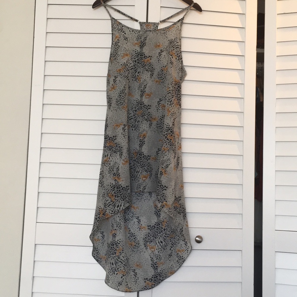 Pinkyotto zebra slip dress